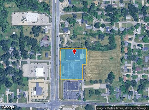 3632 S Scatterfield Rd, Anderson, IN Parcel Map