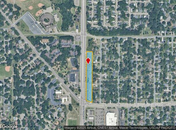  10933 University Ave Ne, Minneapolis, MN Parcel Map