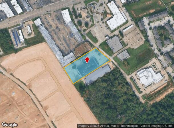  16903 Red Oak Dr, Houston, TX Parcel Map