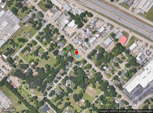 1201 N Kaufman St, Seagoville, TX Parcel Map