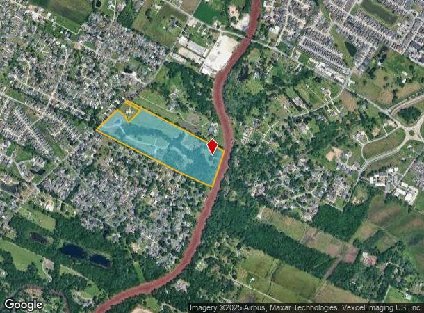  2303 Robley Dr, Lafayette, LA Parcel Map