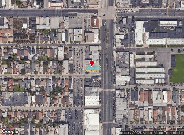  12935 Hawthorne Blvd, Hawthorne, CA Parcel Map