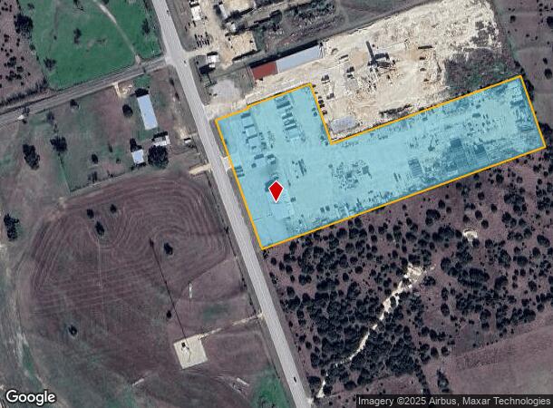  9870 N Highway 183, Florence, TX Parcel Map