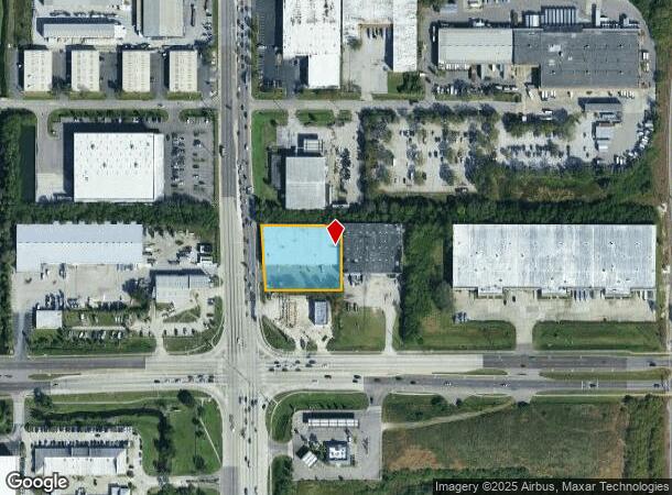  623 N 50Th St, Tampa, FL Parcel Map