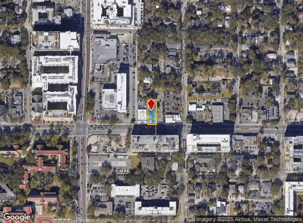  1220 W University Ave, Gainesville, FL Parcel Map