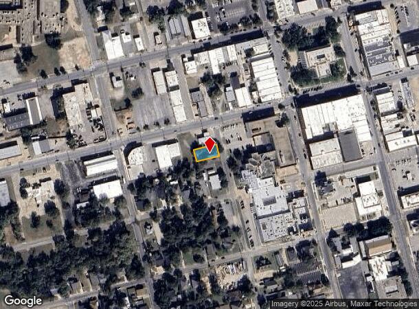  208 S Elm St, Sherman, TX Parcel Map