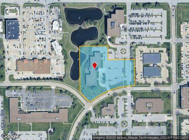  4445 Corporate Dr, West Des Moines, IA Parcel Map