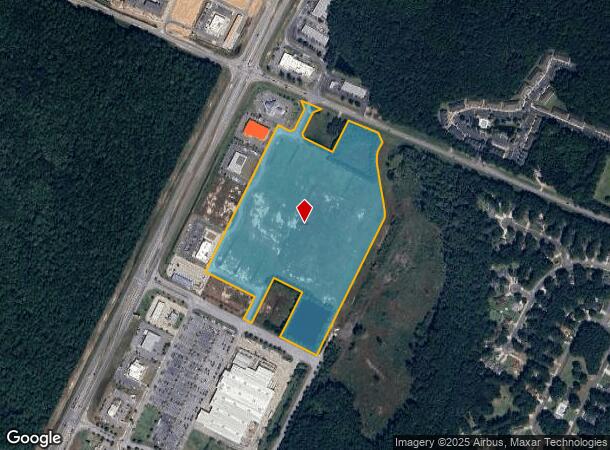 Pine Barren Rd, Pooler, GA Parcel Map