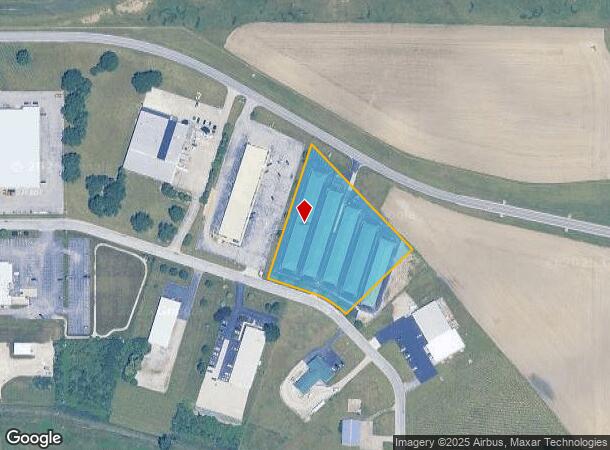 321 W Riggin Rd, Muncie, IN Parcel Map