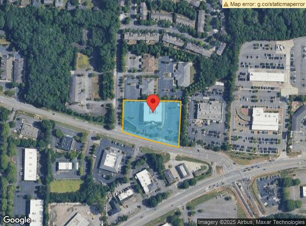  1360 Upper Hembree Rd, Roswell, GA Parcel Map