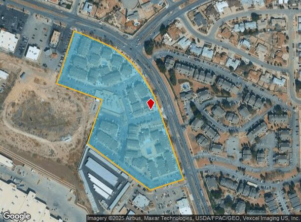 9300 Viscount Blvd, El Paso, TX Parcel Map