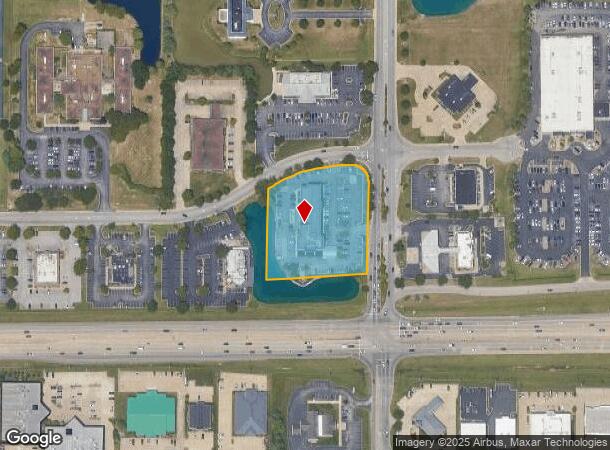 100 N Cross Pointe Blvd, Evansville, IN Parcel Map