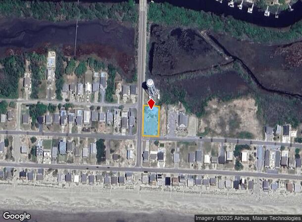  102 E Dolphin Dr, Oak Island, NC Parcel Map