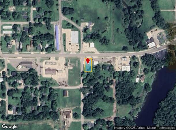 525 W Main St, Mendon, MI Parcel Map