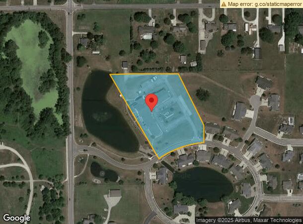  1700 Waterfall Dr, Nappanee, IN Parcel Map