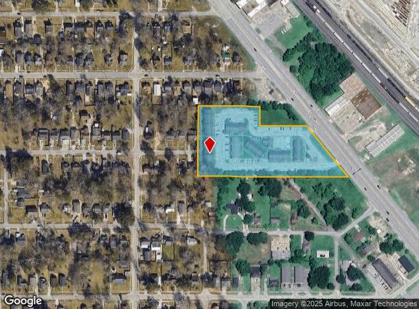  3580 S M L King Jr Pky, Beaumont, TX Parcel Map