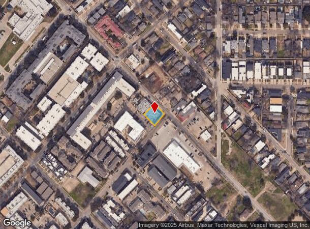  2401 N Henderson Ave, Dallas, TX Parcel Map