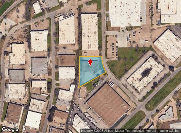  9205 King James Dr, Dallas, TX Parcel Map