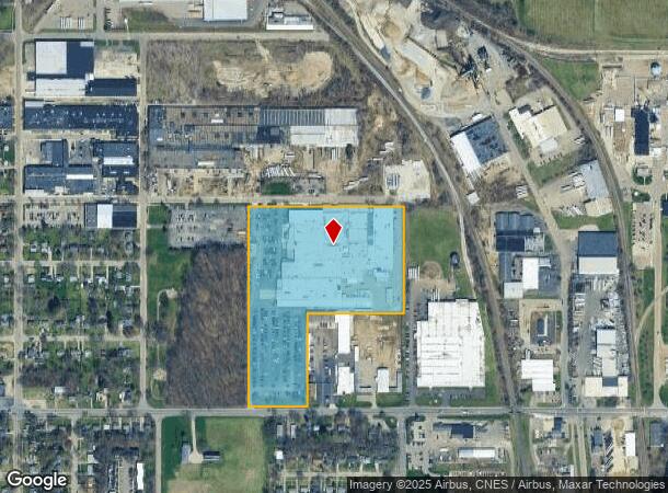  2220 Palmer Ave, Kalamazoo, MI Parcel Map