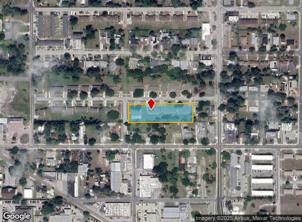  1047 Fern Ave, Cocoa, FL Parcel Map