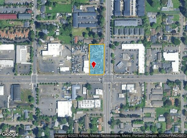 14741 Se Stark St, Portland, OR Parcel Map