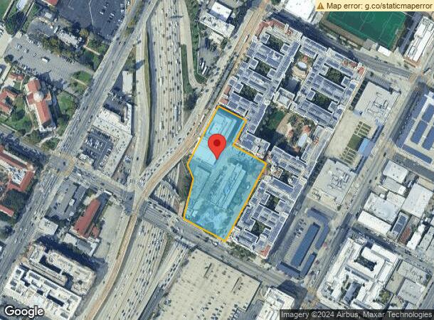  2400 S Flower St, Los Angeles, CA Parcel Map