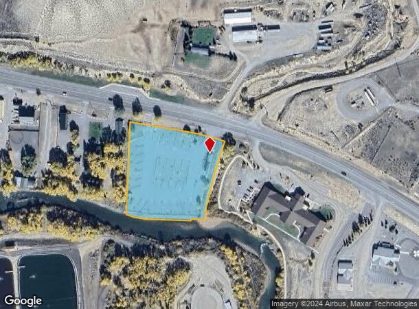  646 S 1St St, Dubois, WY Parcel Map