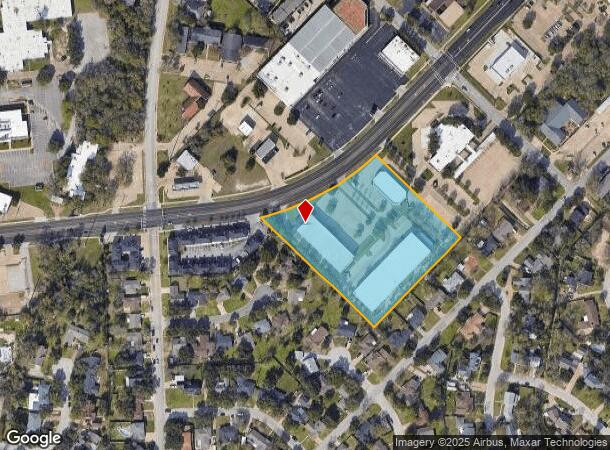 1640 Briarcrest Dr, Bryan, TX Parcel Map