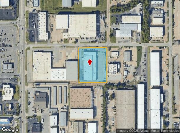  6650 E 44Th St, Tulsa, OK Parcel Map