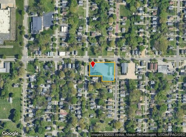  174 Cole Ave, Akron, OH Parcel Map