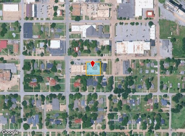 414 Maple St, Yukon, OK Parcel Map