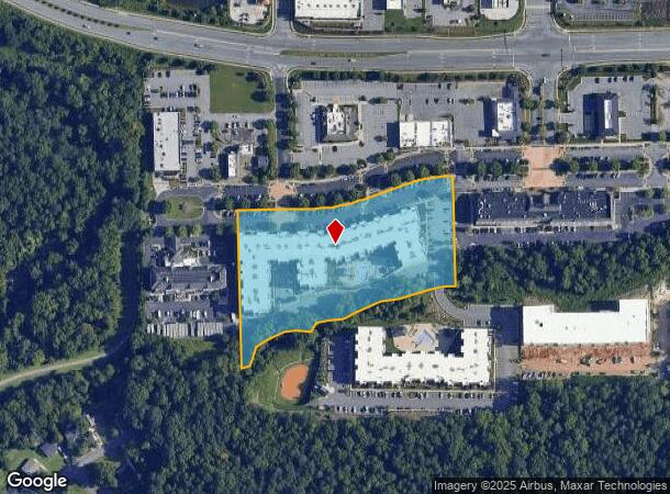  1315 Creekshire Way, Winston Salem, NC Parcel Map