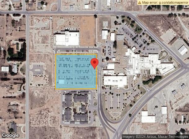  1706 N 2Nd St, Hobbs, NM Parcel Map