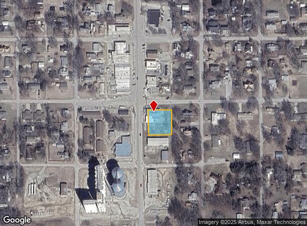  220 Maple St, Overbrook, KS Parcel Map