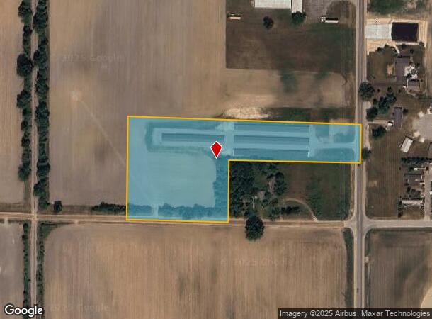 1608 N Mission Rd, Clare, MI Parcel Map