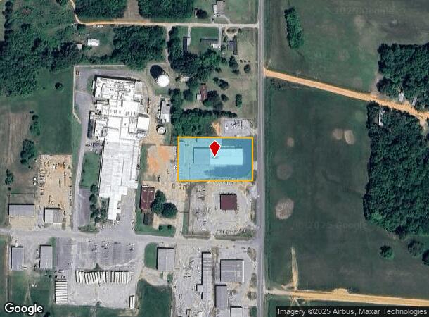  1374 Jefferson Rd, Demopolis, AL Parcel Map