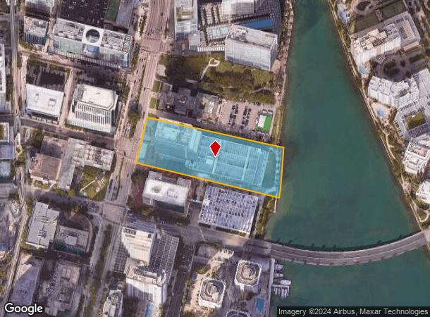  701 Brickell Ave, Miami, FL Parcel Map