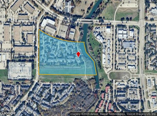 6400 Windcrest Dr, Plano, TX Parcel Map