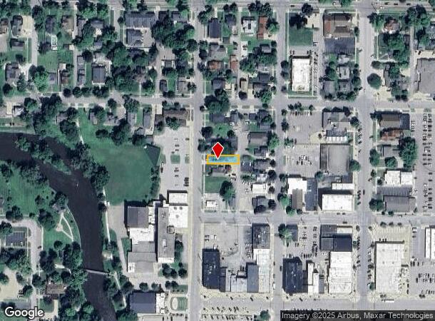  318 N Water St, Owosso, MI Parcel Map