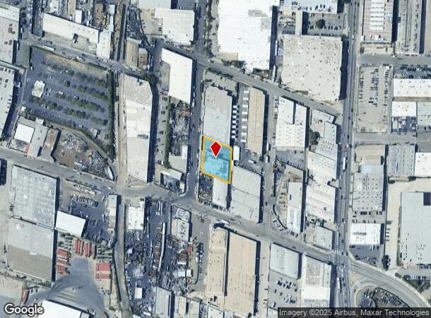  1936 Mateo St, Los Angeles, CA Parcel Map