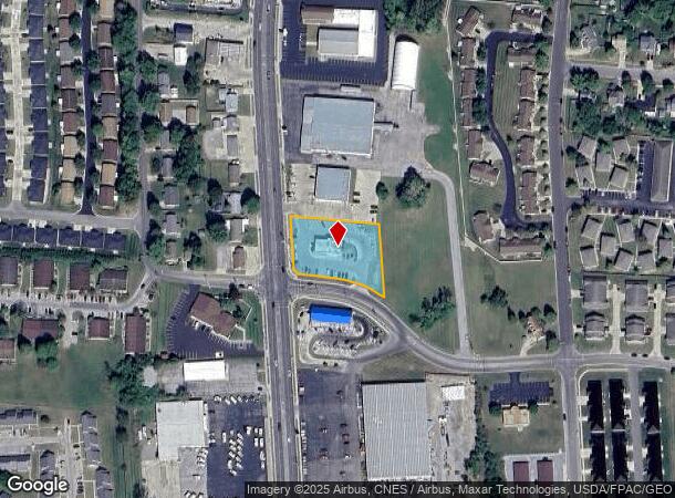 1551 S Main St, Bellefontaine, OH Parcel Map