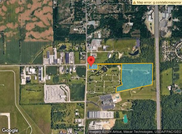  11900 N Dixie Dr, Tipp City, OH Parcel Map