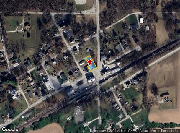  3 N Railroad E St, Buck Creek, IN Parcel Map