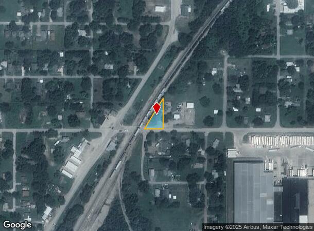 102 E Bollinger, Henryetta, OK Parcel Map