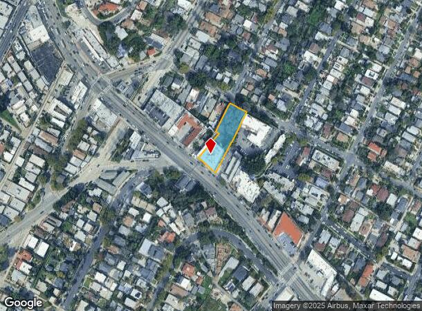  2807 W Sunset Blvd, Los Angeles, CA Parcel Map