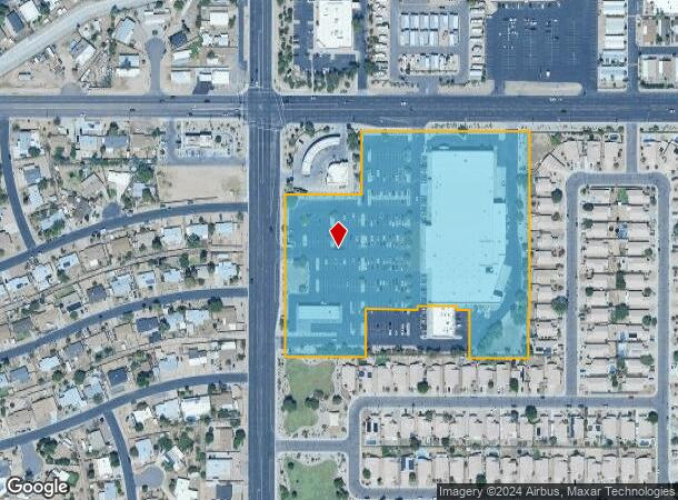  435 S Ellsworth Rd, Mesa, AZ Parcel Map