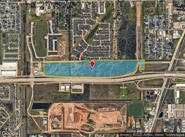  0 S Sam Houston Pkwy W, Houston, TX Parcel Map