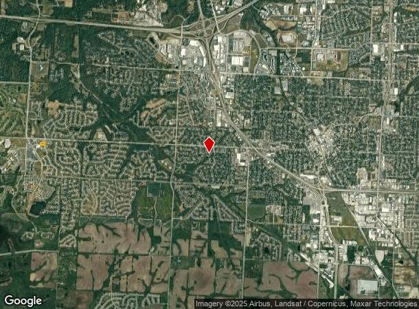  3210 Sw Fascination Dr, Lees Summit, MO Parcel Map