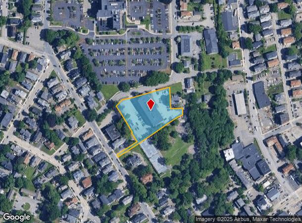 39 Queen St, Worcester, MA Parcel Map
