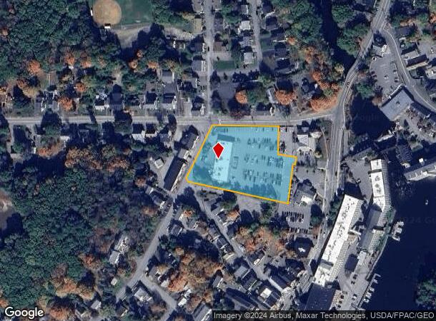  1 Spring St, Newmarket, NH Parcel Map